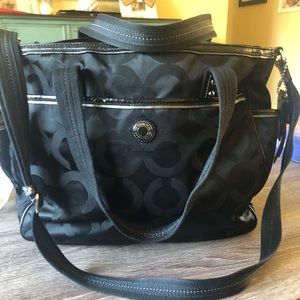 Coach diaper bag